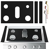 Stove Cover Gas Stove Top Burner Covers Protectors for Samsung Gas Range Stove Mat Protector Reusable,Oven Liners Mat Gas Range Protectors Covers,Non-Stick Washable Keep Stove Clean Stove Guard