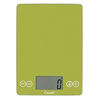 Escali Arti Glass Food Scale Digital Countertop Kitchen, Baking and Cooking Scale with Nutrition and Calorie Counter, 15-Pound Capacity, 9