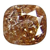 0.24 ct CUSHION CUT (3 x 3 mm) MINED FROM CONGO FANCY PINK DIAMOND NATURAL LOOSE DIAMOND