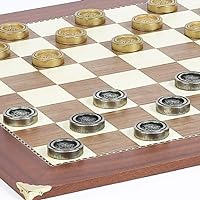 Astor Place Checkers Board from Spain & Michelangelo Checkers from Italy