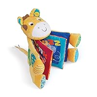 Kidoozie Farm Friends Crinkle Book Toy - A Fun and Educational Toy for Your Little One Ages 3 to 18 Months - Machine Washable - Encourages Sensory Exploration and Early Learning!