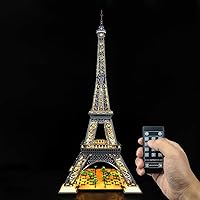 LED Light Kit for（10307 Eiffel-Tower）, Lighting Kit Compatible with Lego 10307 ( Only Led Light, Building Block Model not Included) (RC Version)