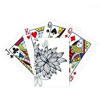 Flower Plants Colorful Art Grain Pattern Poker Playing Magic Card Fun Board Game