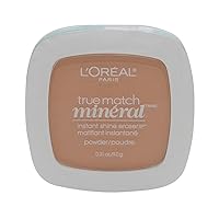 2 Pack- L'Oreal True Match Mineral Instant Shine Eraser Powder #W4-5/412 Sand Beige