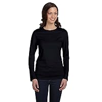 Bella Canvas Womens 4.2 Oz. Long-Sleeve Crew Neck Jersey T-Shirt (B6500)