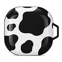 Cow Animal Print Pattern Printed Bluetooth Case Cover Hard PC Headset Protective Shell for Samsung Headset