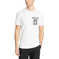 MOSCHINO Men t-Shirt Teddy Bear White