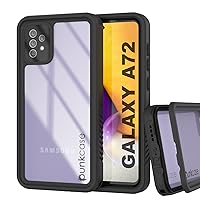 Punkcase Galaxy A72 Waterproof Case [Extreme Series] [Slim Fit] [IP68 Certified] [Shockproof] [Dirtproof] [Snowproof] Armor Cover for Galaxy A72 (6.7