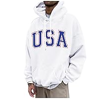 Graphic Hoodies Mens Sweatshirt Vintage Litter Printed Heated Men'S Loose Hooded Casual Fashion Sports Sweatshirt