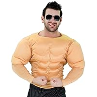Man's Muscle Suit Costumes,Yellow,One Size