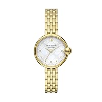 Kate Spade New York Watch Chelsea Park KSW9073 Women's Gold, Gold