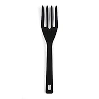RSVP International (EFF-TQ) Silicone Flexible Fork, Black, 11