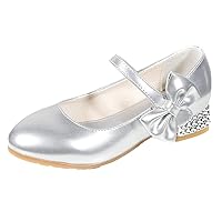 Children Shoes High Heels Girls Princess Single Shoes Dress Shoes Performance Shoes Children Crystal Shoes Tennis Cat