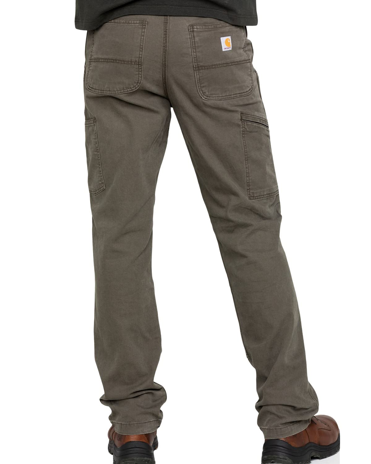 Carhartt Men's Rugged Flex Relaxed Fit Heavyweight Double-Front Utility Logger Jean