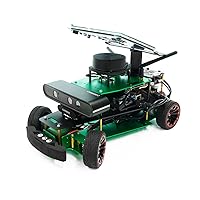 Yahboom ROS2 Python Programming Adult DIY Artificial Intelligence Learning Project Kit Robot with Jetson Nano Ackerman Samrt Car Chassis Voice Recognition（R2 Superior Ver with Nano）