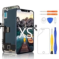 Yodoit for iPhone Xs Screen Replacement LCD Display 3D Touch Digtizer 5.8 Inch Glass with Repair Tool Kit, Compatible with Model A1920 A2097 A2098 A2099 A2100