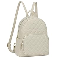 KL928 Quilted Mini Backpack for Women PU Leather Backpack Purse Designer Shoulder Bag Small Casual Daypack for Women