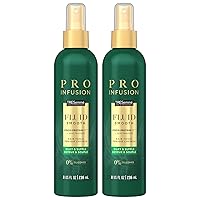 TRESemmé Pro Infusion Volume Tonic Hair Thickening Spray - Hair Texture Spray with Natural Coconut, Plant-Based Texturizing Spray, Biotin Hair Thickening Products for Women, 8 Oz Eaâ€¯(Pack of 2)