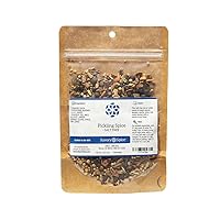 Savory Spice Pickling Spice - No Salt, Mixed Pickling Spices for Pickles, Pickled Vegetables & Corned Beef | Salt-Free Pickling Blend Seasoning (1 Cup Bag - Net: 4 oz)