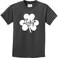 St Patricks Day Lucky Irish Shamrock Kids T-Shirt