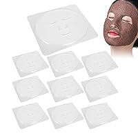 10Pcs Facial Mask Making Mold Reusable DIY Seaweed Facemask Plate Thicken Facial Skin Care Makeup Tool for Women Ladies Girl