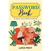 Password Book for Seniors: Digital Passcode Notebook whit Large Print for Low Vision and Visually Impaired (Spanish Edition) Password Book for Seniors: Digital Passcode Notebook whit Large Print for Low Vision and Visually Impaired (Spanish Edition) Hardcover Paperback