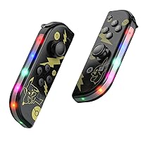 Controller for Nintendo Switch, Replacement Wireless Controllers for Switch Controllers Support with Dual Vibration, Wake-up, Motion Control