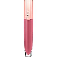 L'Oreal Paris Glow Paradise Hydrating Tinted Lip Balm-in-Gloss with Pomegranate Extract & Hyaluronic Acid, Ultra-Gentle, Non-Sticky Formula, Rosy Utopia, 0.23 Fl Oz