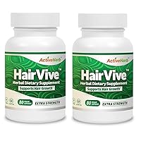 HairVive Capsules 80 Veggie Capsules - Pack of 2