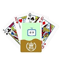 Saplings Injustice Small TV Face Original Royal Flush Poker Playing Card Game