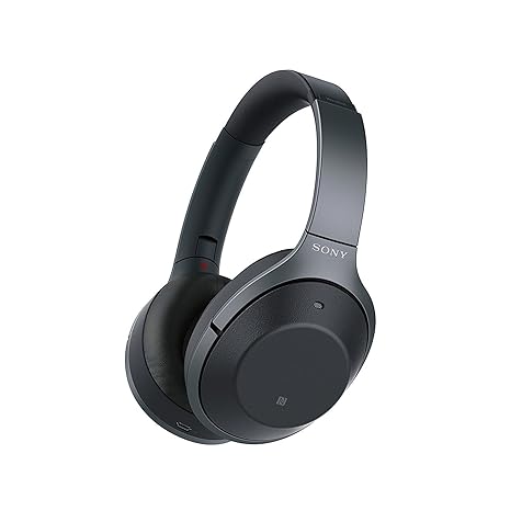 Sony WH-1000XM2/B Wireless Bluetooth Noise Cancelling Hi-Fi Headphones (Renewed)