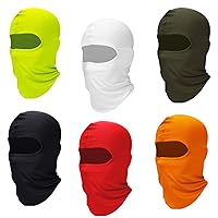 6 Pack Ski Mask Balaclava for Men Women Full Face Cover Mask Pooh Shiesty Masks Sun and Winter Protection