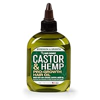 Hair Chemist Castor and Hemp Pro-Growth Hair Oil 7.1 oz. - Natural Hair Oil Blend for Hair Growth