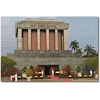 Puzzles for Adults 1000 Piece- Vietnam Ho Chi Minh Mausoleum Hanoi Adult Puzzle Children Puzzle 1000 Pieces Wooden Puzzle Game Gift Family Decoration Special Travel Souvenir-75x50CM