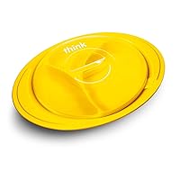 Thinkbaby ThinkSaucer Suction Plate, Yellow