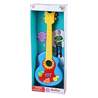 Play Kids Guitar Early Educational Learning Musical Instrument Preschool Children Lightweight and Comfortable for 3 Years and Above