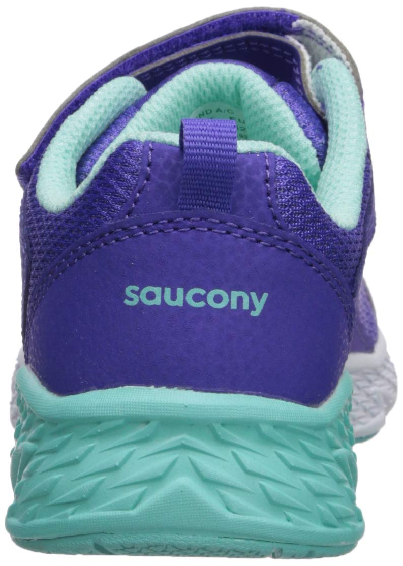 Saucony Unisex-Child Wind Alternative Closure Running Shoe