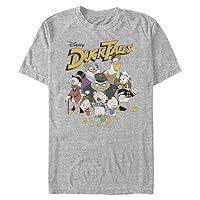 Disney Big & Tall Duck Tales Ducktales Group Men's Tops Short Sleeve Tee Shirt