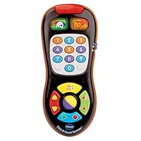 VTech Click and Count Remote (Frustration Free Packaging), Black, 6 months to 36 months