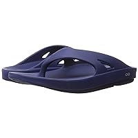 OOFOS - Unisex OOriginal - Post Exercise Active Sport Recovery Thong Sandal - Navy - M12/W14