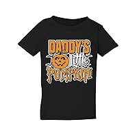 Manateez Infant Daddy’s Little Pumpkin Tee Shirt