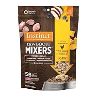 Raw Boost Mixers Freeze Dried Raw Dog Food Topper, Grain Free, 14 Ounce (Pack of 1)
