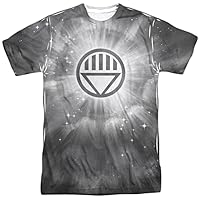 Energy - Black Lantern All-Over Front Print Sports Fabric T-Shirt, Large