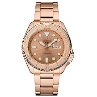 SEIKO 5 Sports Automatic Rose Gold Dial Men's Watch SRPE72