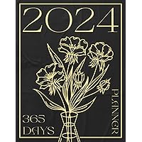 2024 Planner: 365 Days of Planning, Stay Organized Throughout the Year, Achieve Daily Success and Boost Productivity
