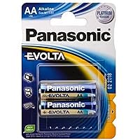 Panasonic LR6EGE AA Mignon Evolta Battery (Pack of 2)