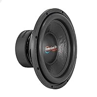 American Bass Usa DX 124 800 Watt Max 4Ohm 12 Inch Subwoofer, Black