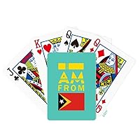I Am from East Timor Poker Playing Card Tabletop Board Game