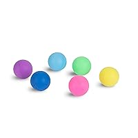 Replacement Balls for Cat Track Toy, Multiple Colors - 6 Pack, All Breed Sizes