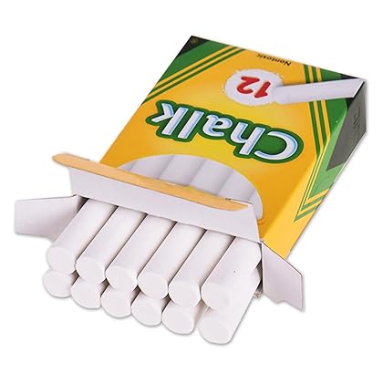 Crayola 51-0320 White Chalk 12 each